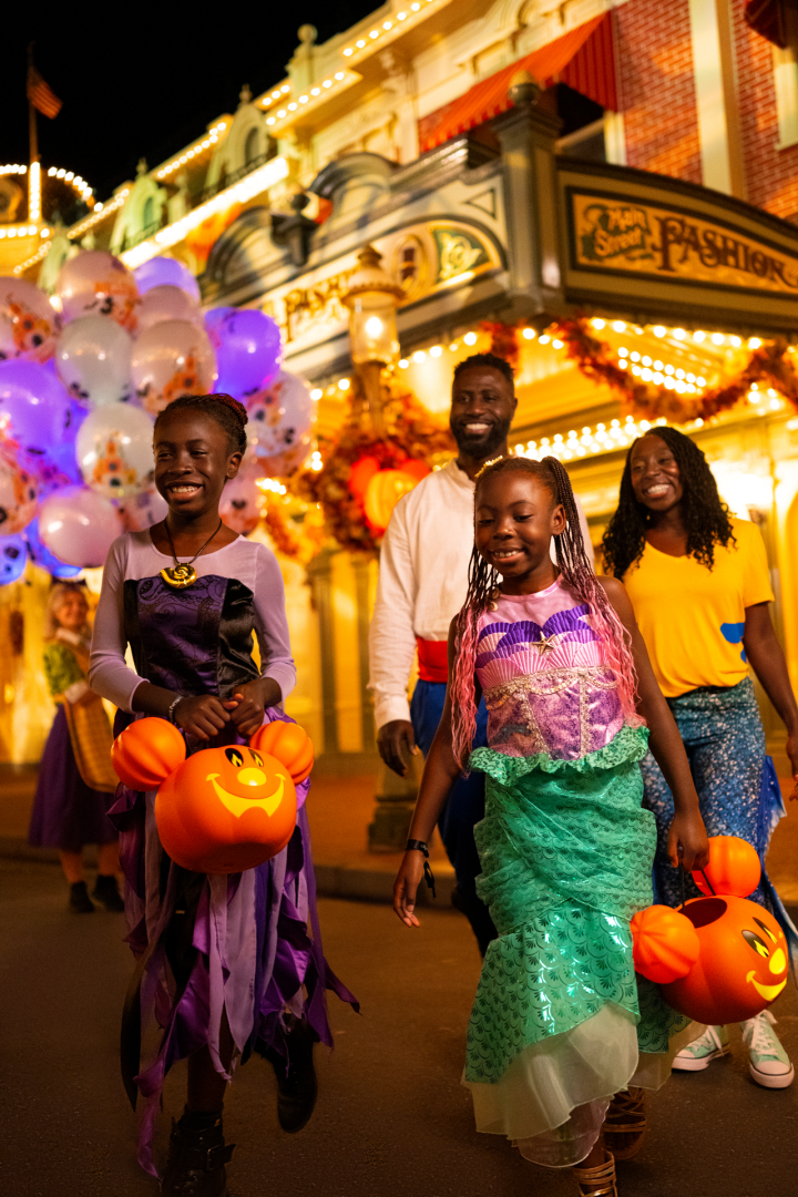 Trick-or-treat candy and Halloween treats from Mickey's Not-So-Scary Halloween Party