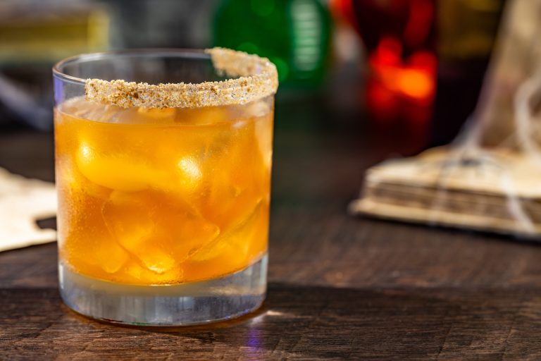 (New) Apple Cider Margarita: Teremana Blanco Tequila, Grand Marnier Liqueur, and apple cider