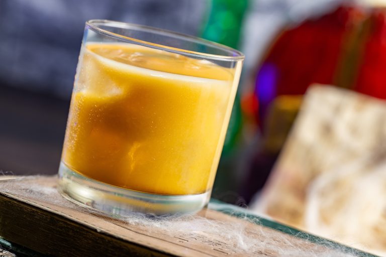 Pumpkin Spice Margarita: Lalo Blanco Tequila, RumChata Cream Liqueur, pumpkin spice syrup, and oat milk with a sprinkle of crushed cinnamon-sugar graham crackers