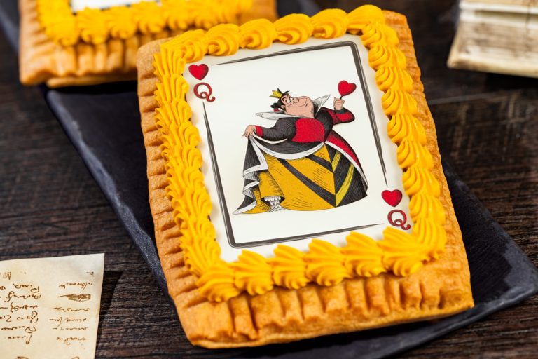 Queen of Hearts Tart with sour cherry pie filling (New) (Available at this location during Mickey’s Not-So-Scary Halloween Party only)
