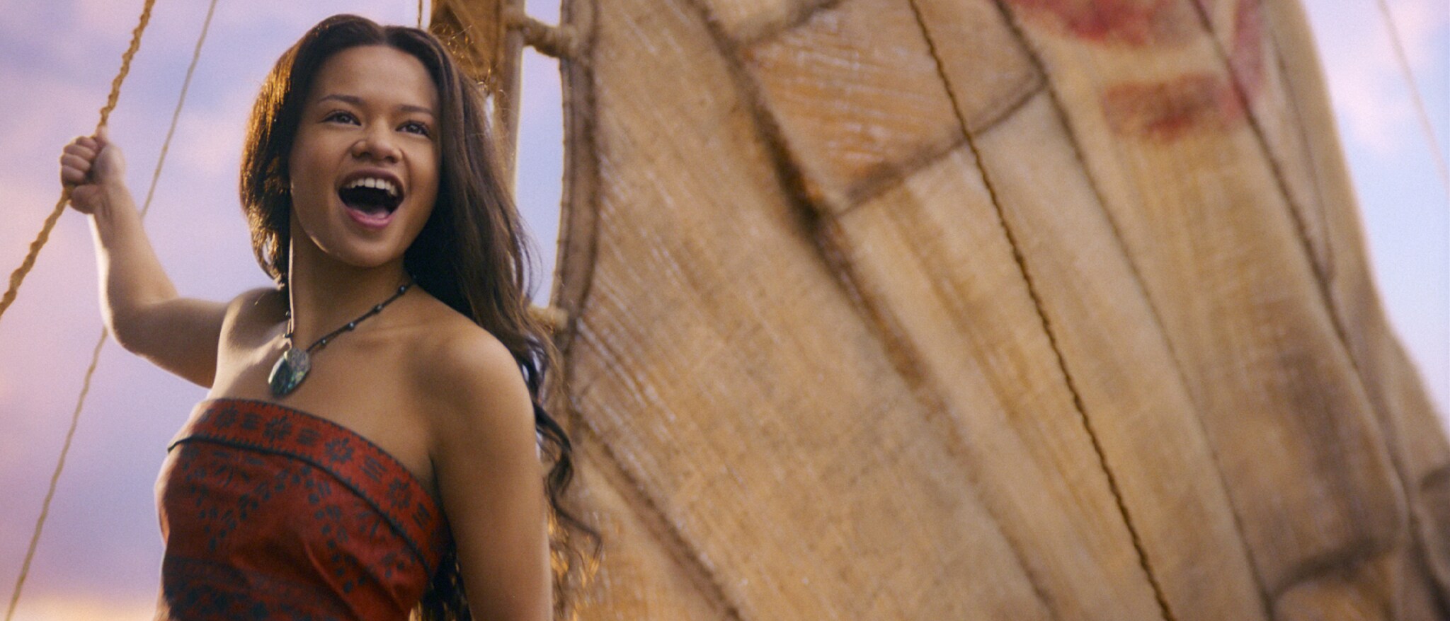 Moana and Maui in Disney's live-action Moana