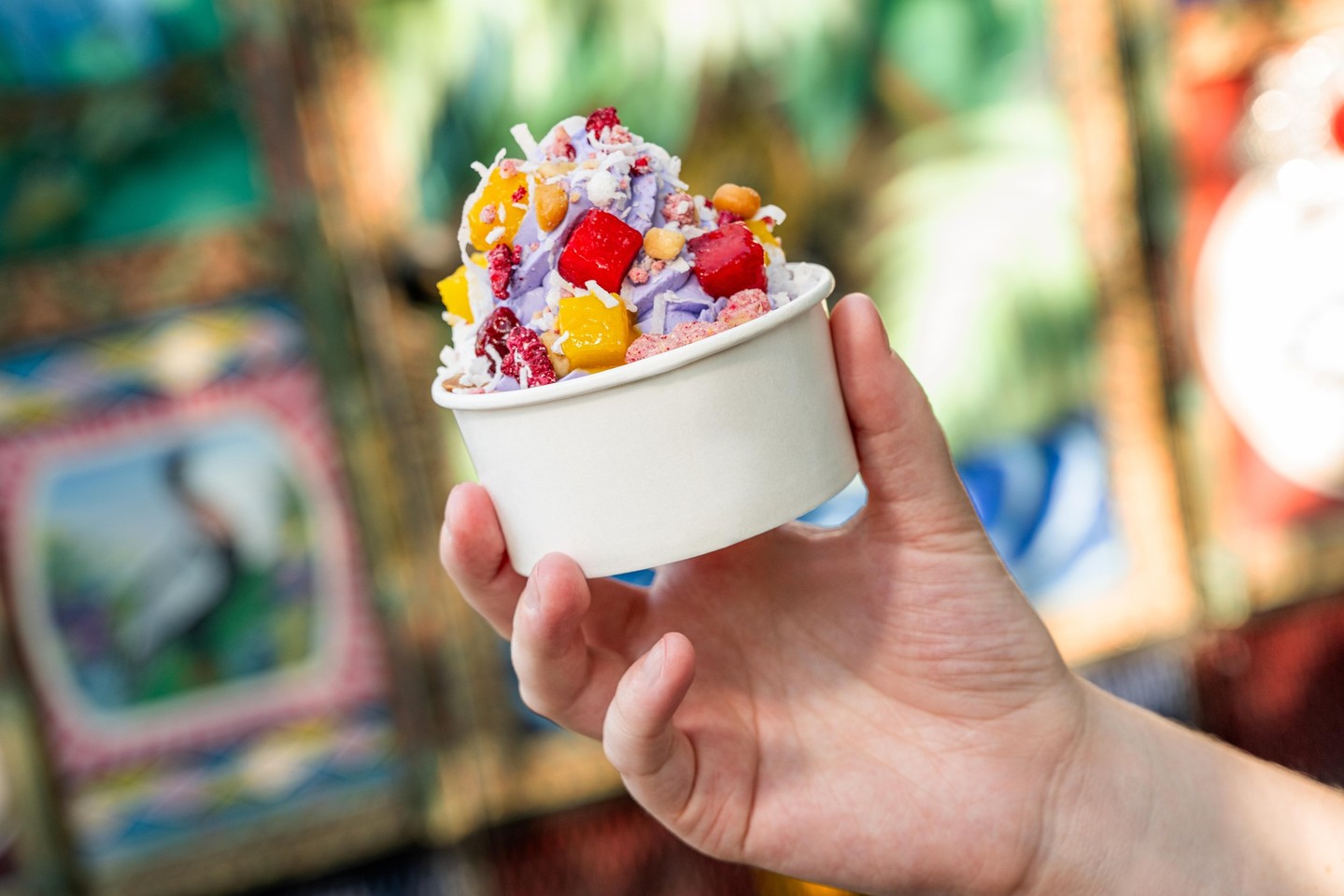 Motunui Ube Sundae from Walt Disney World