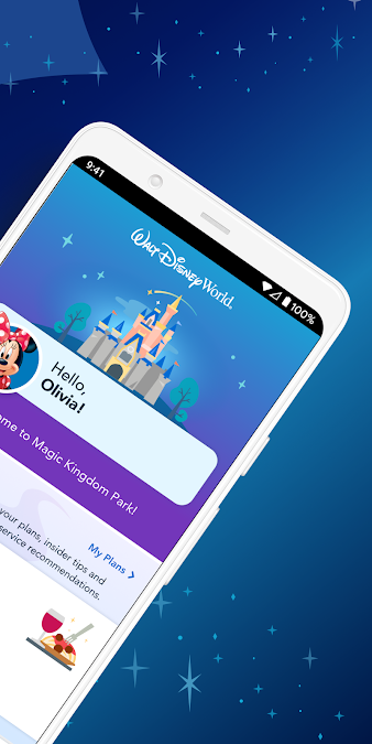 Official My Disney Experience app screenshot from Google Play