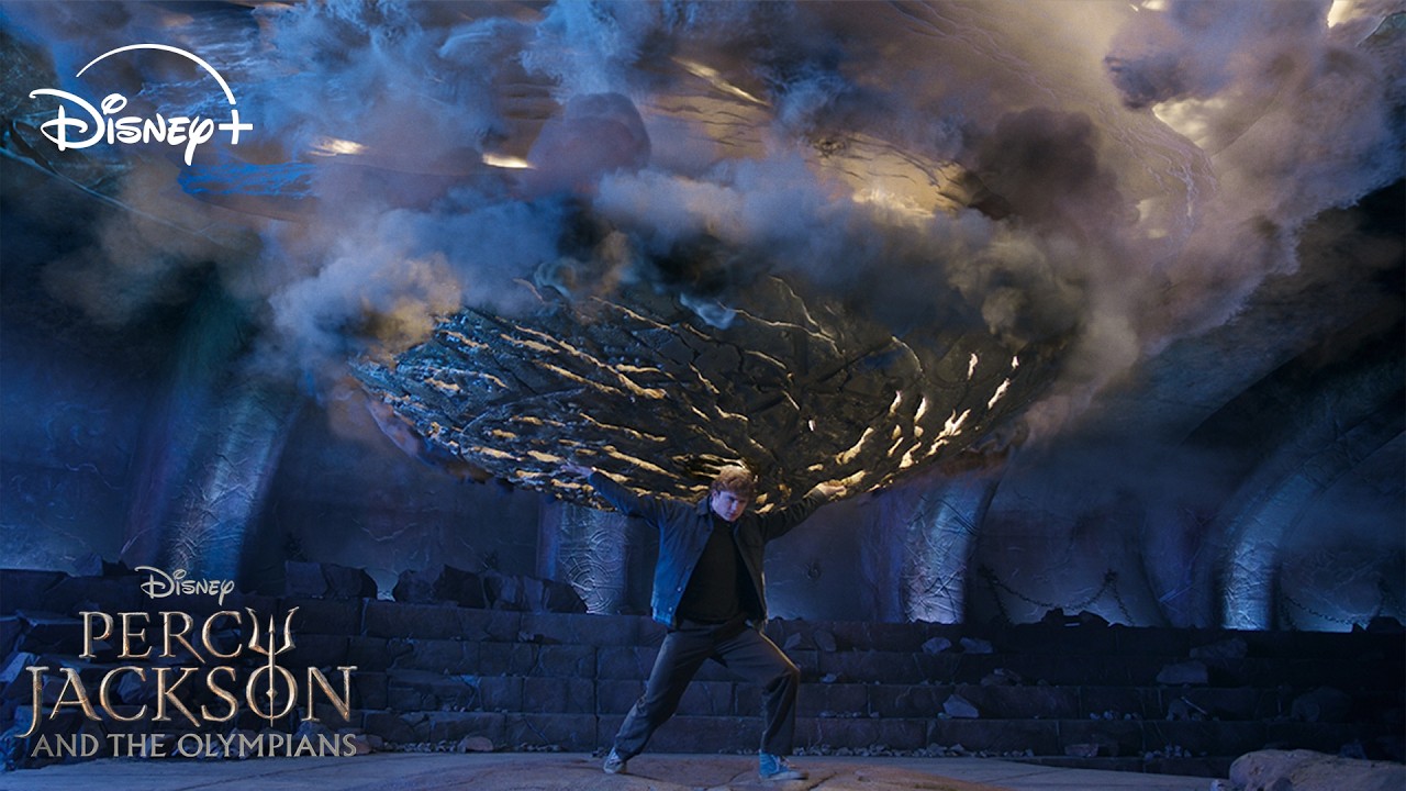 Percy Jackson carries the weight of the sky in the Season 3 teaser