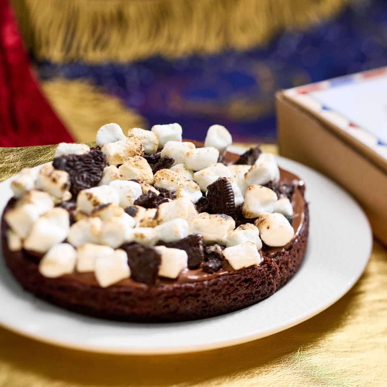 Brownie Eclipse dessert at Pizza Moon