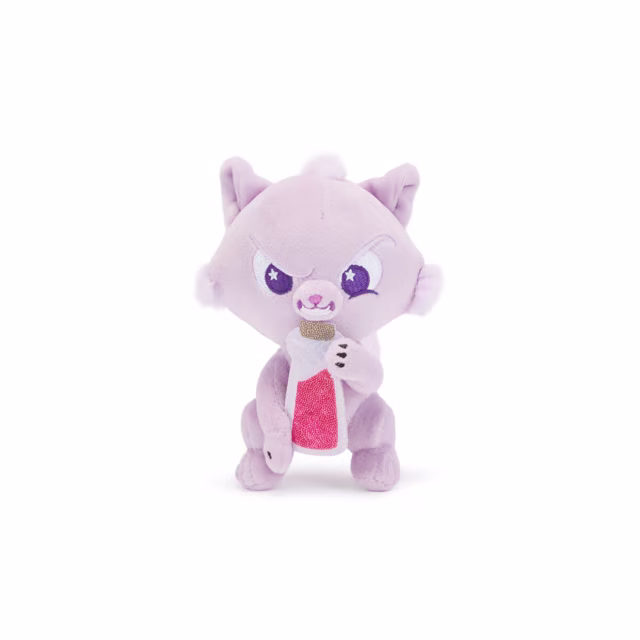 Yzma Cat and Winnie the Pooh holiday Wishables plush toys