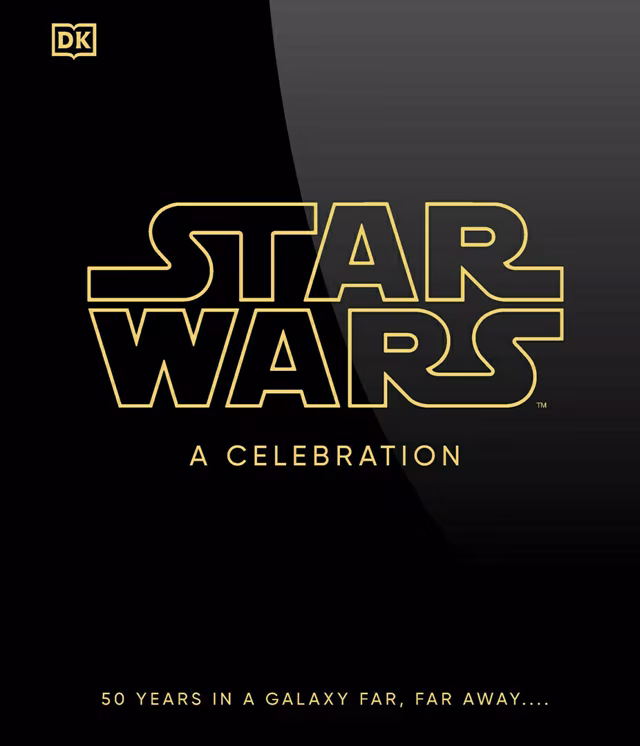 Black-and-gold Star Wars: A Celebration book cover