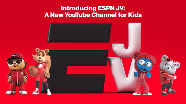 ESPN JV launch art with Ez, Shay, PJ and Nora