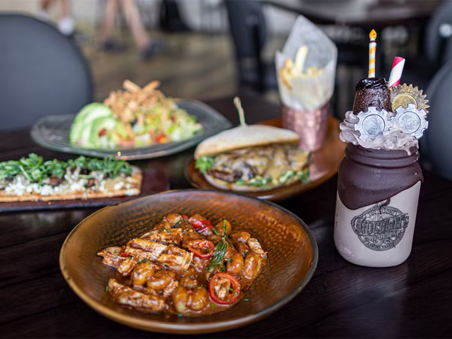 Toothsome Chocolate Emporium's six-item 10th-anniversary menu at Universal CityWalk.