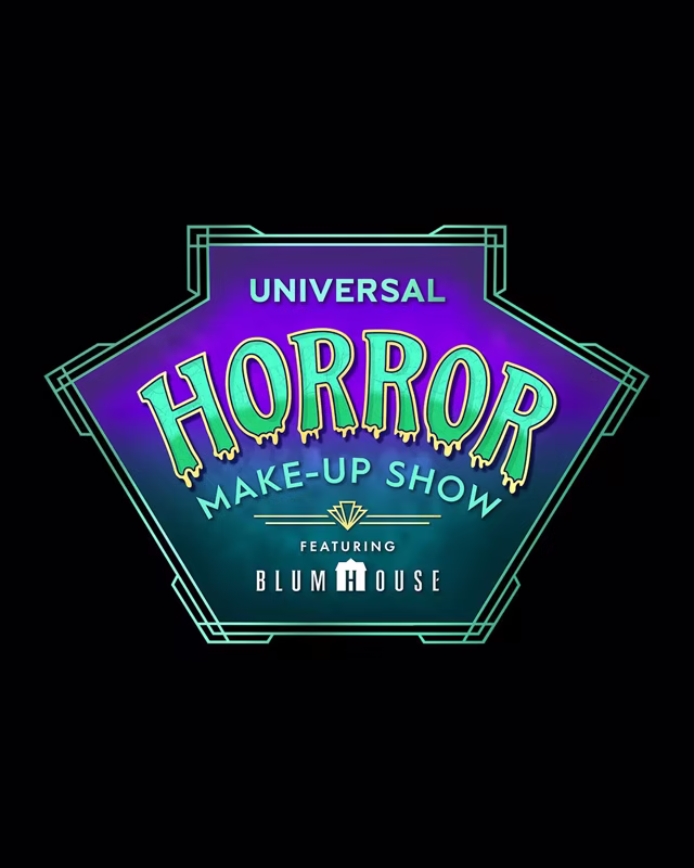 Universal Horror Make-Up Show featuring Blumhouse announcement artwork