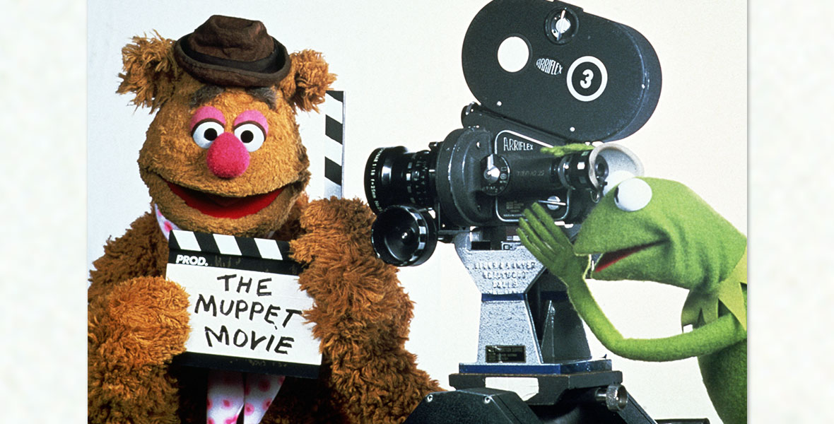 Kermit the Frog and friends in The Muppet Movie