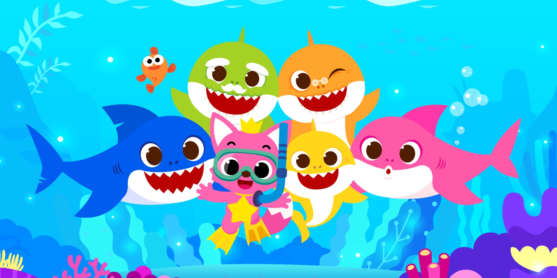 Baby Shark event artwork for SeaWorld Orlando