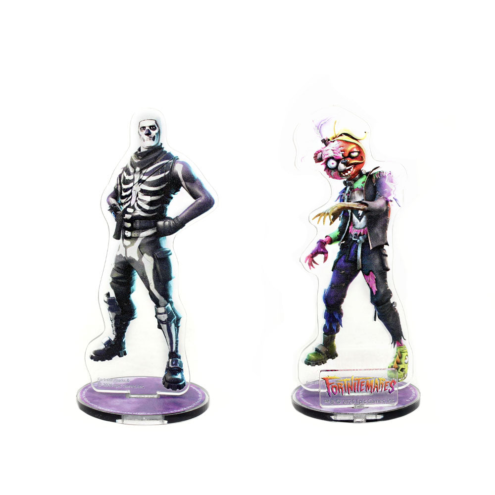 Fortnitemares acrylic figures placed in the Infernal Carnival collectible display
