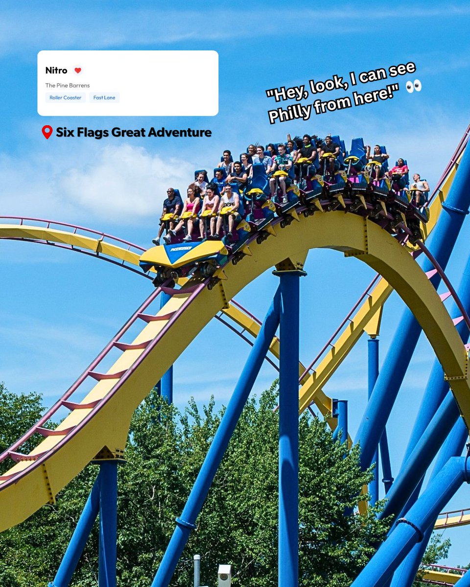 Six Flags Great Adventure Gold Membership sale graphic for Carowinds