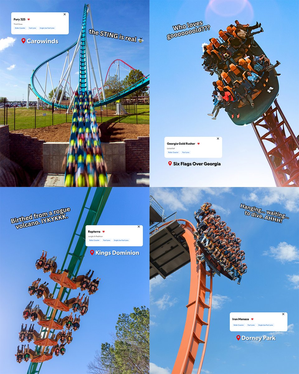 Six Flags Great Adventure Gold Membership sale graphic for Six Flags Over Georgia