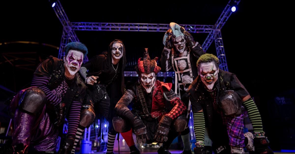 Five Fright Fest scare actors at Six Flags Magic Mountain