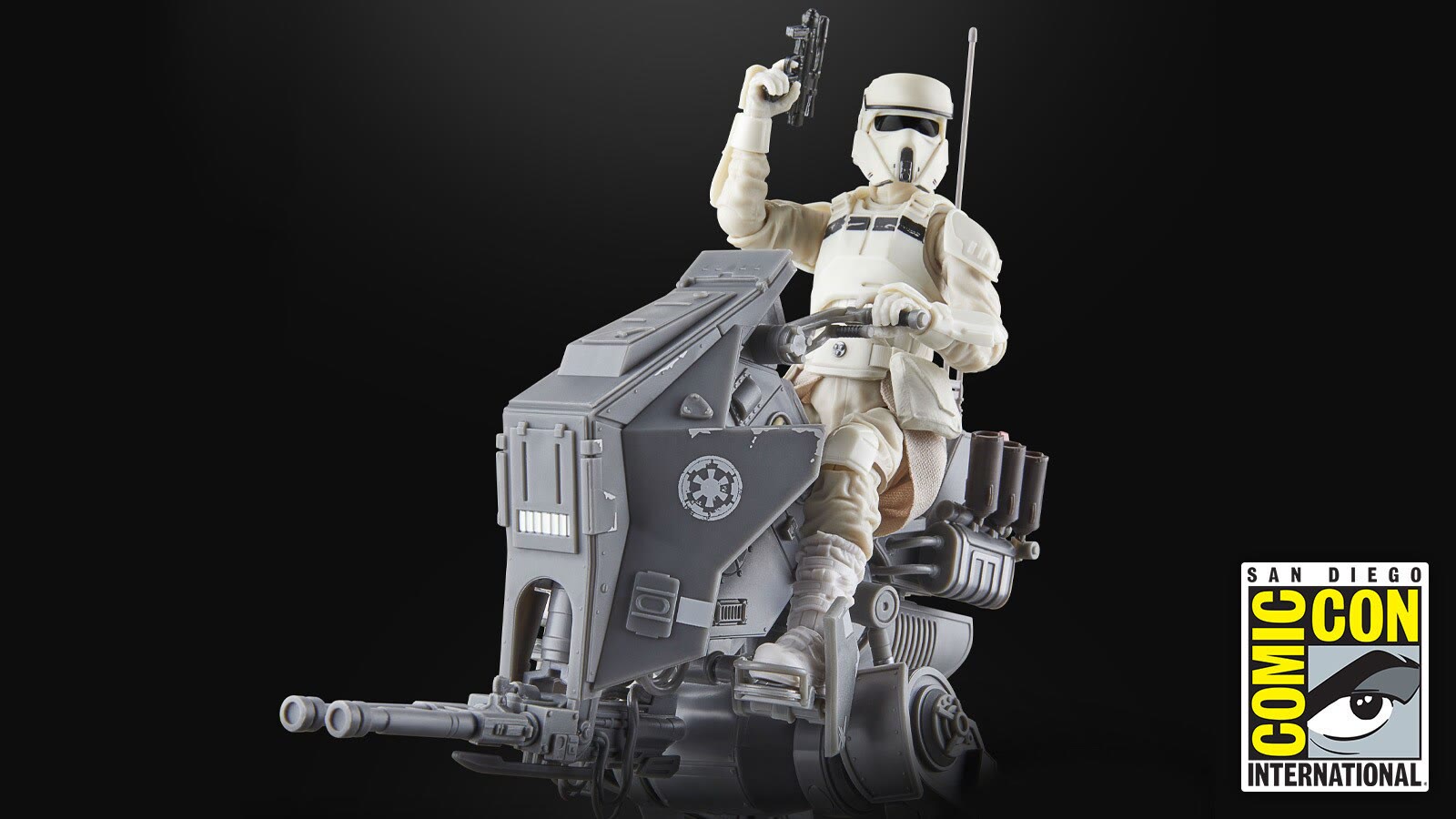 Imperial Remnant AT-RT and driver from Hasbro's Star Wars Black Series