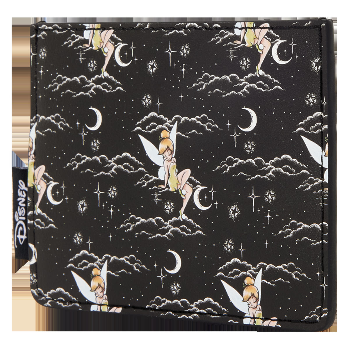 Back of the Tinker Bell Pixie Dust Night Sky card holder