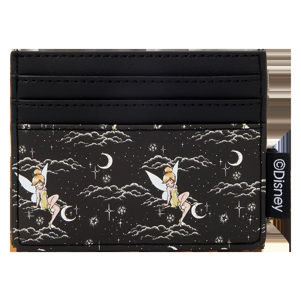 Card slots on the Tinker Bell Pixie Dust Night Sky card holder