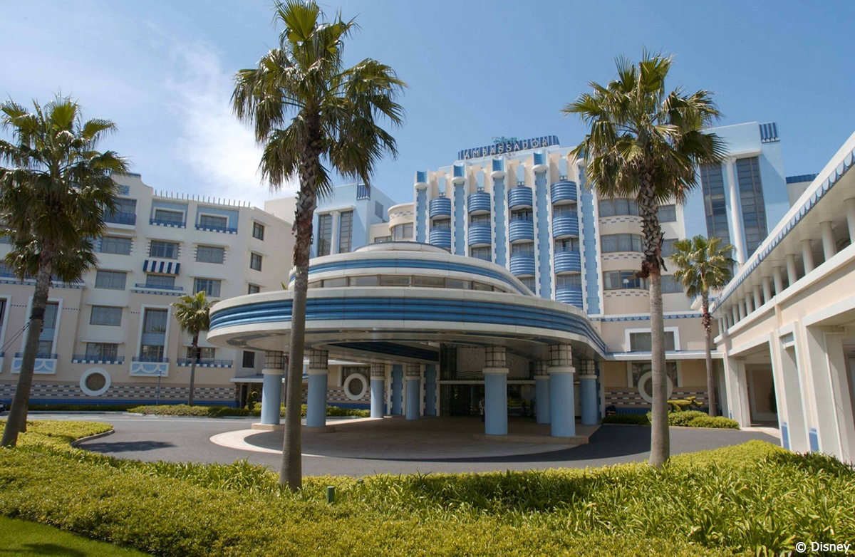 Disney Ambassador Hotel exterior at Tokyo Disney Resort