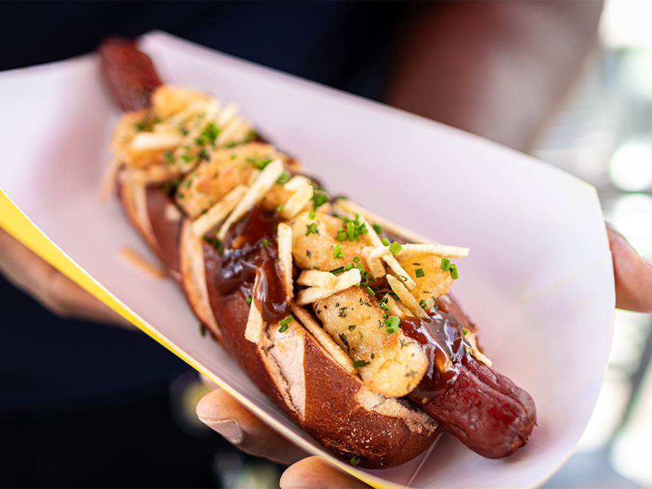 Poutine Street Dog from Hot Dog Hall of Fame