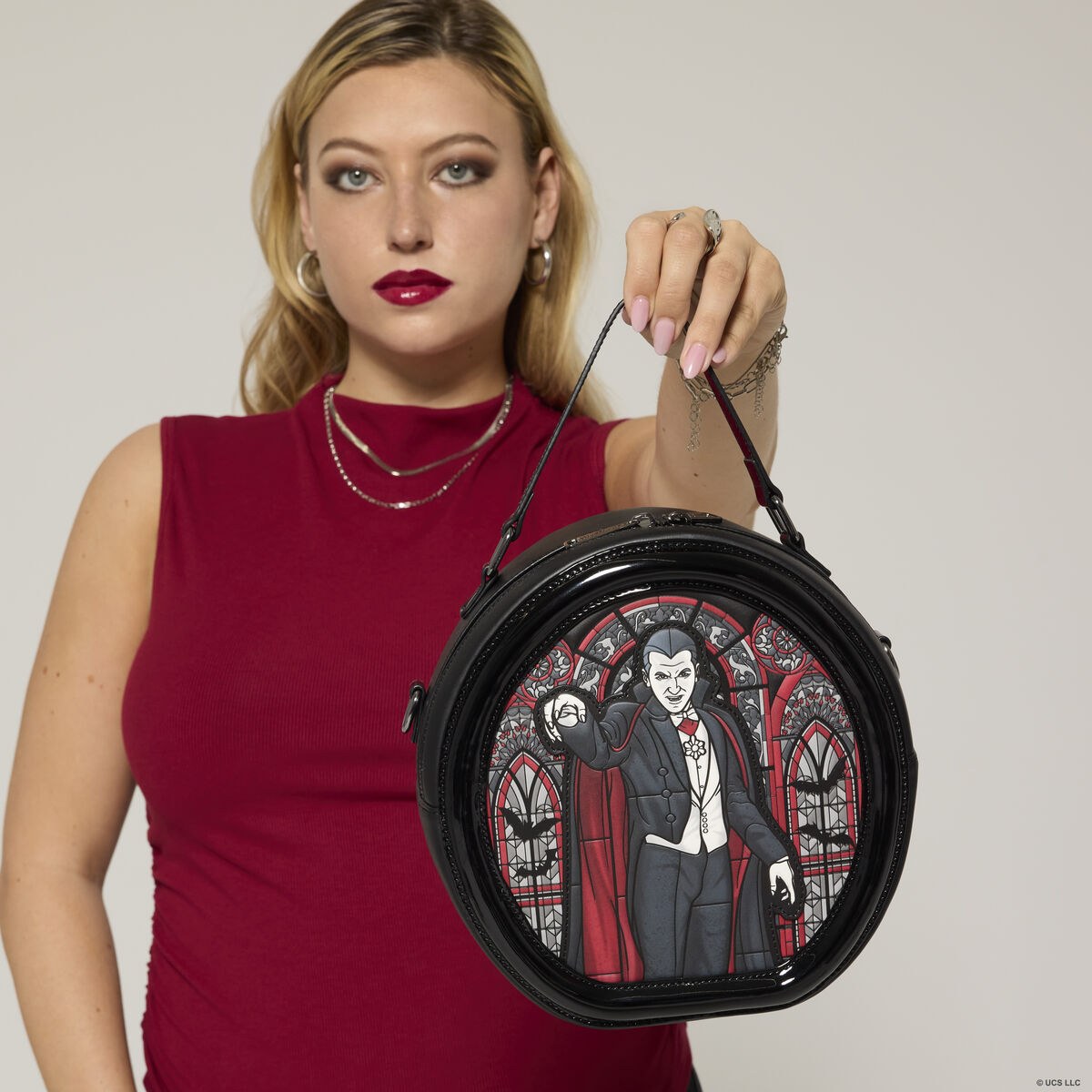 Second modeled view of the Dracula and Frankenstein crossbody