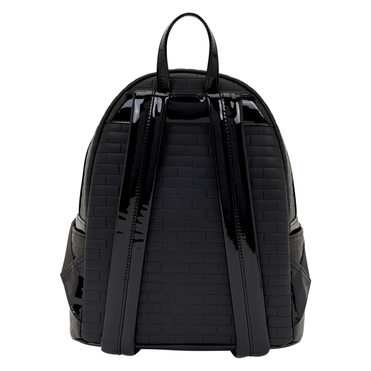 Back of the Dracula stained-glass mini backpack