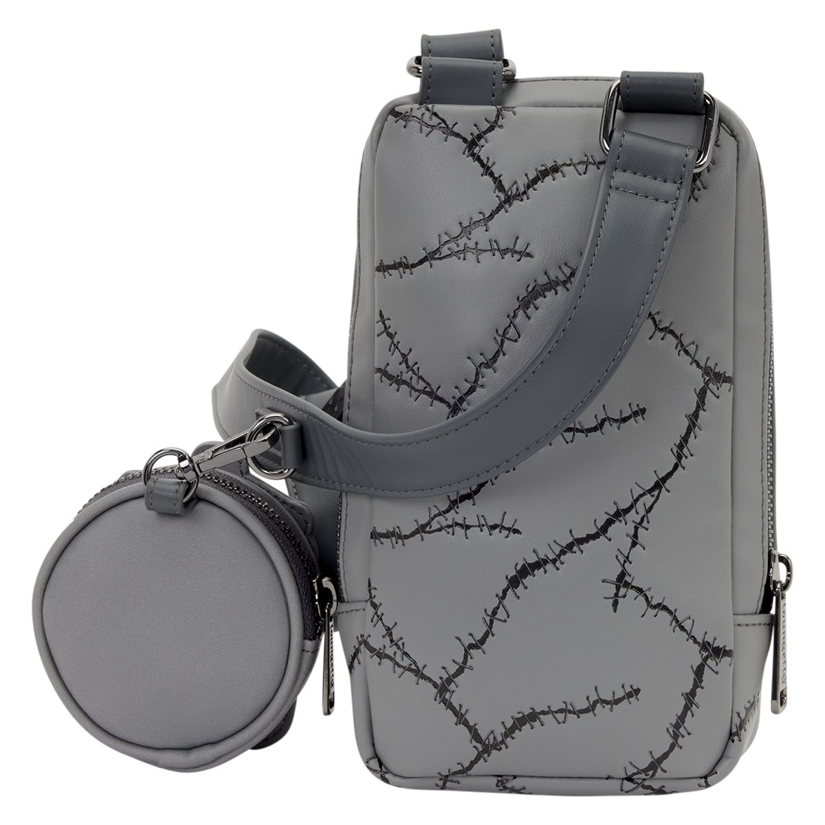 Back of the Frankenstein crossbody bag