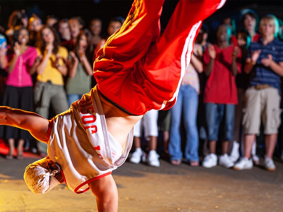 Street Breakz performers at Universal Studios Florida