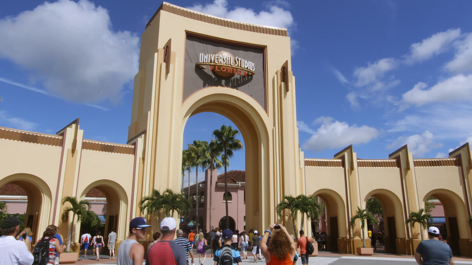 Universal Studios Florida entrance arch