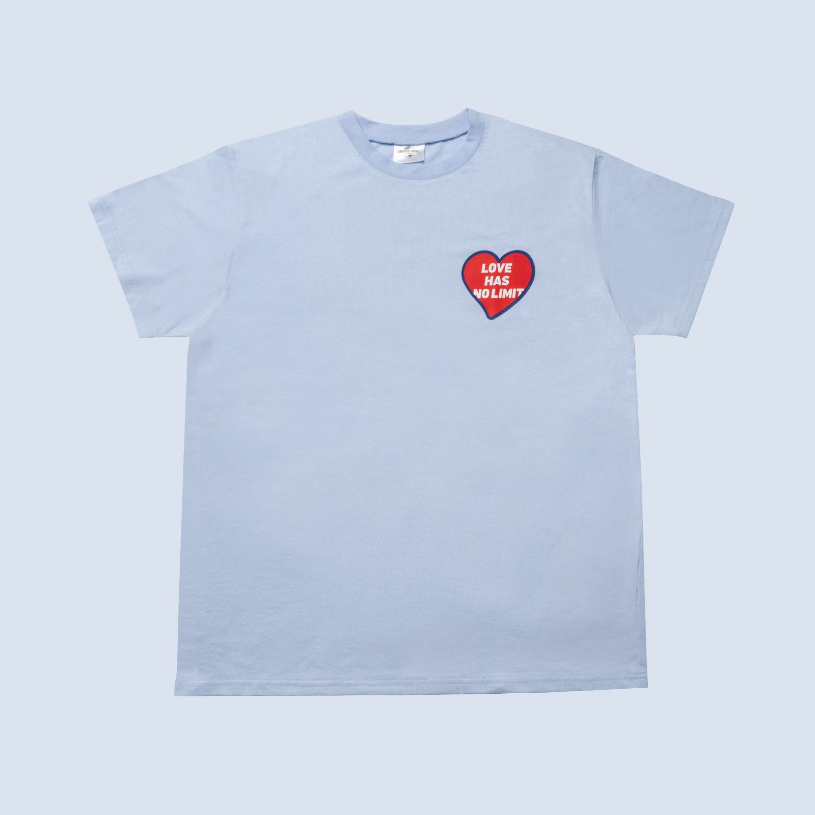 Front of the Angel Blue big T-shirt