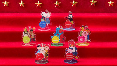 Universal Studios Japan acrylic stand keychain designs