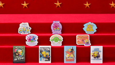 Universal Studios Japan collectible magnet designs