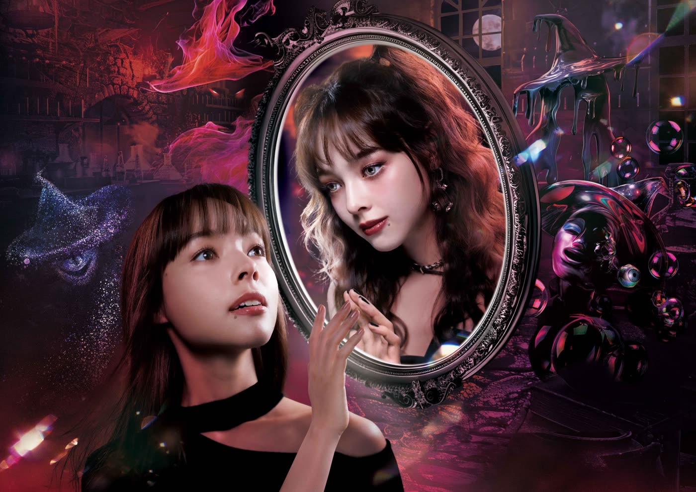 Kate witch themed artwork from Universal Studios Japan Halloween Horror Nights 2026