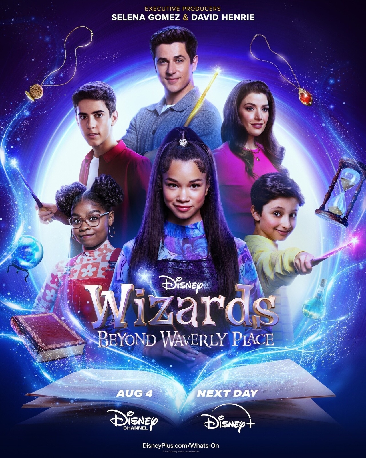 Key art for Wizards Beyond Waverly Place Season 3