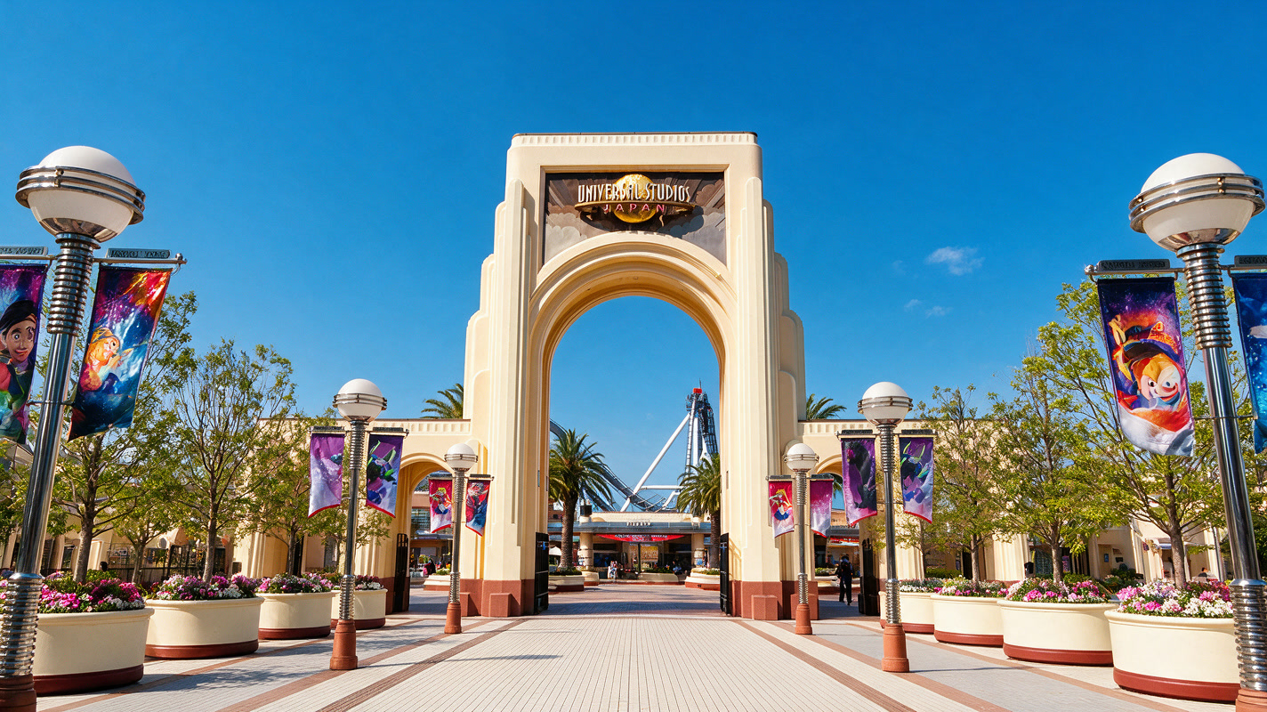 Universal Studios Japan entrance